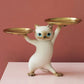 Posing Cat Tray